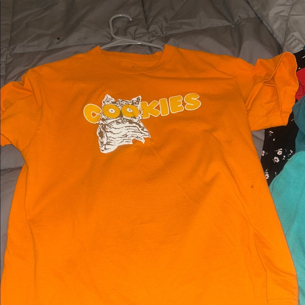 Cookies Women's Orange Short Sleeve Tee